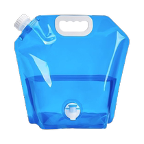 Edo – sac à eau pliant portable dextérieur avec robinet camping en plastique stockage deau portable de grande capacité