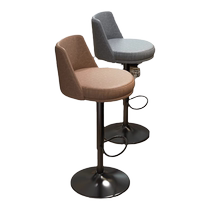 Bar chair light luxury home lifting rotating backrest island dining bar chair high stool bar stool high chair high chair