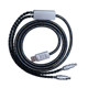 VKP keyboard aviation plug-in data cable one support two