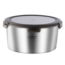 Crisper box 316 stainless steel food grade lunch box fruit lunch box sealed bowl with lid packed picnic box soup box