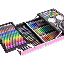 Ensemble de stylos à aquarelle lavables et non toxiques pour enfants pinceaux de peinture de maternelle coffret cadeau pour étudiants en art