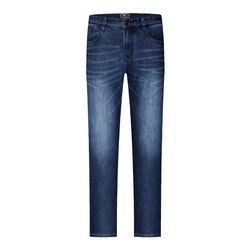 [Warm Oxygen Bar] Septwolves Men's Jeans 22 Autumn and Winter New Elastic Straight Casual warm Pants Long Pants Wear