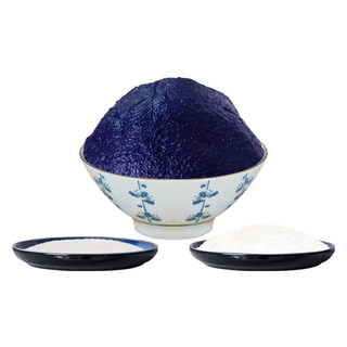 蓝靛泥靛蓝膏植物染料扎染蜡染型糊染材料草木染蜡染diy冷染免煮