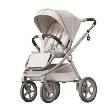 Hakada baby stroller is stable and foldable in both directions