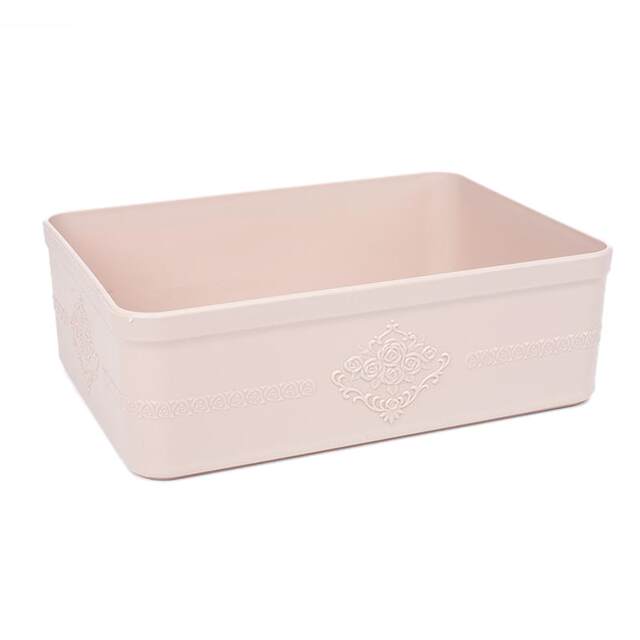 Plastic plastic without cover rectangular thickened
