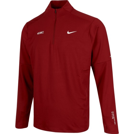 
NIKE Nike men's pullover casual sports outdoor fitness red knitted long-sleeved T-shirt HV8212-677