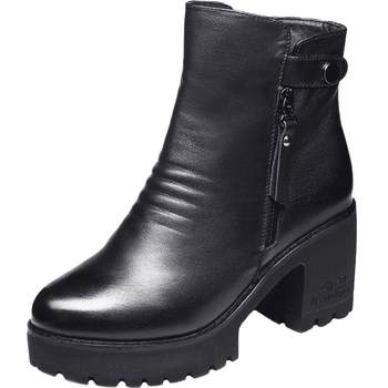 Autumn and winter new style thick heel platform martin boots