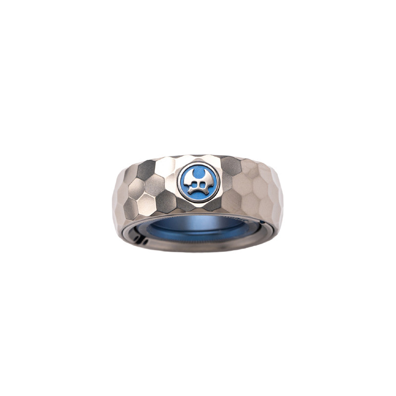 Old blacksmith titanium thorn ring edc toy