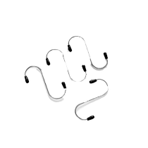 S-shaped hook simple and portable hook kitchen and bathroom cross bar small S-shaped hook desk hook for hanging school bag and desk