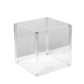 Custom glue-free transparent acrylic lego dustproof storage