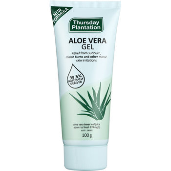 Australian Thursday Farm ນຳເຂົ້າຈາກທຳມະຊາດ Aloe Vera Gel ລົບສິວ, ສ້ອມແປງ, ຊຸ່ມຊື່ນ, ຊຸ່ມຊື່ນ ແລະ ຜ່ອນຄາຍຫຼັງອອກແດດ 100g