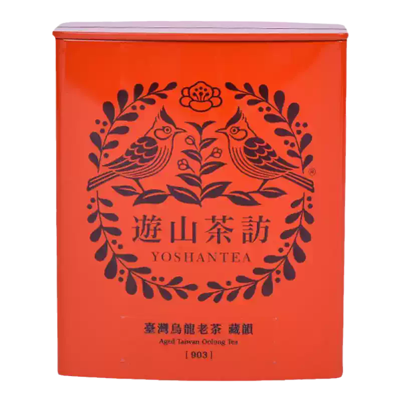 游山茶访台湾乌龙老茶藏韵25年以上浓香花果香100g原装进口-Taobao-Tmall
