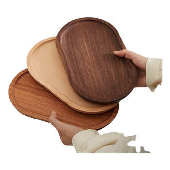 Yuran oval square wooden pallet