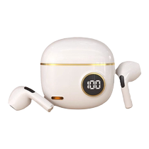 Bluetooth headset 2024 new wireless noise reduction men and women high quality sports smart semi-in-ear display battery