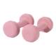 Siyi pure iron plastic dipped thin handle dumbbell