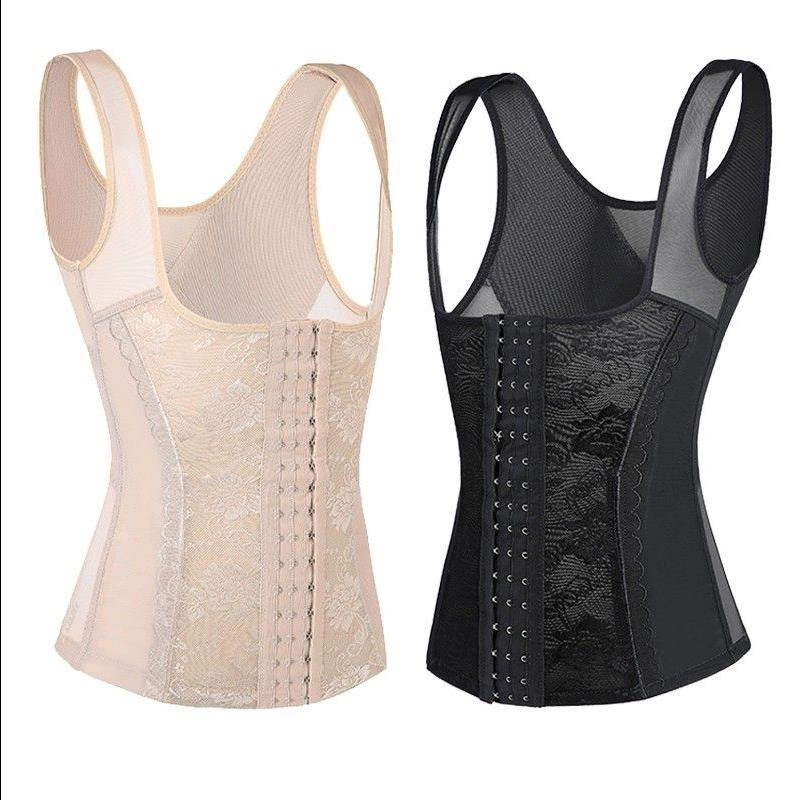 Shapewear mùa hè nịt bụng định hình chất béo đốt cháy cơ thể đồ lót áo vest corset giảm béo quần áo phụ nữ - Sau sinh