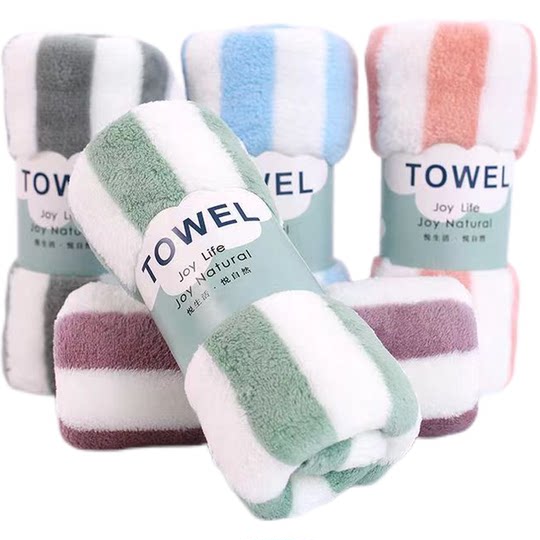 Toalla infantil de terciopelo coral de baño absorbente de puro algodón