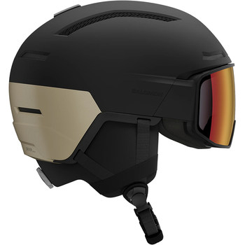 Salomon ski helmet, helmet and snow goggles all in one