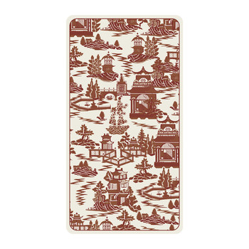 Christmas table mat red atmosphere waterproof and oil proof Christmas table mat red atmosphere waterproof and oil proof