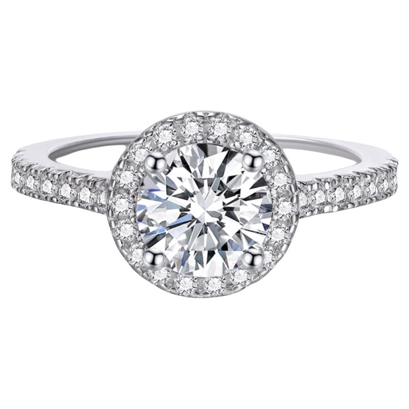Confession Poem Cultured Diamond Ring Proposal Engagement