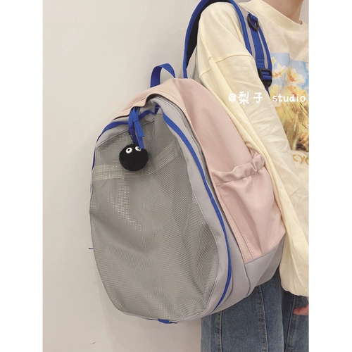 Японский брендовый небольшой дизайнерский оригинальный ранец, вместительный и большой рюкзак, сумка, тренд сезона