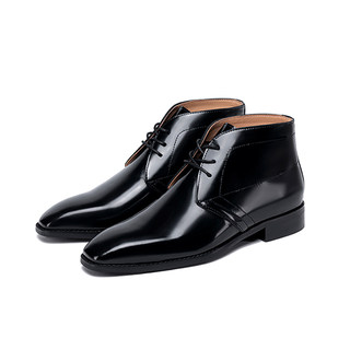 First layer cowhide polo boots desert boots