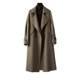 Silhouette double-faced wool coat bxv Australian wool