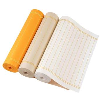 Antique small regular script zhuangyuan paper half-cooked long scroll