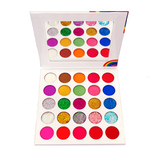 Children's non-toxic cosmetic set full set of student princess makeup box stage show all-in-one eye shadow powder tray