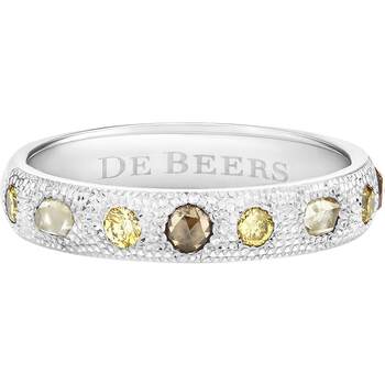 Debeers white gold wear beers narrow version ring