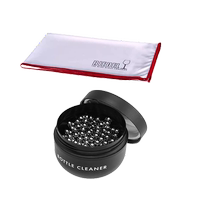 (Self-operated) Austrian RIEDEL decanter special cleaning and maintenance small steel balls to remove wine stains and dust-free cloth