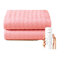 Electric blanket mattress single and double electric mattress official dual-control temperature adjustment home mite removal constant temperature dormitory H2971