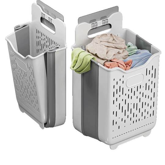 Panier à linge sale mural pliable Best Helper