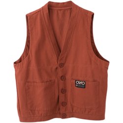 ການເກັບກູ້ການເກັບກູ້ການຄ້າຕ່າງປະເທດເຄື່ອງນຸ່ງຫົ່ມຂອງແມ່ຍິງຍີ່ຫໍ້ສ່ວນຫຼຸດ retro ຝ້າຍ sleeveless vest ດູໃບໄມ້ລົ່ນວ່າງ vest cardigan vest