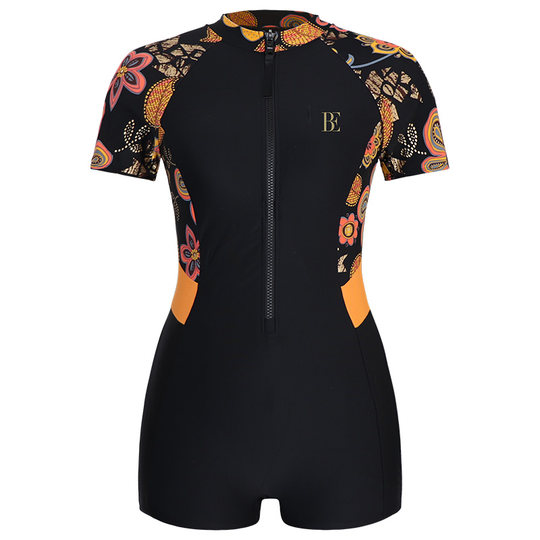 BE Fan De'an traje de baño de una pieza de aguas termales de alta gama para mujer de gran tamaño