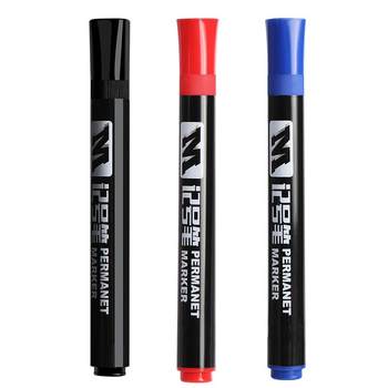 100 pieces of morning light oily markers red blue