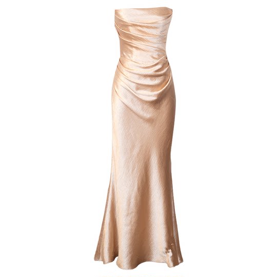 French high-end engagement dress bride's toast dress