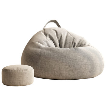 Lazy bean bag sofa can lie down and sleep on single tatami