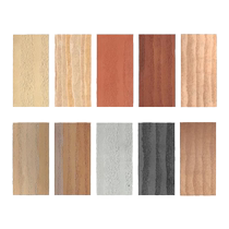 Rammed earth board bendable flexible soft porcelain veneer panel stone lightweight cloth pattern travertine indoor and outdoor background wall tiles