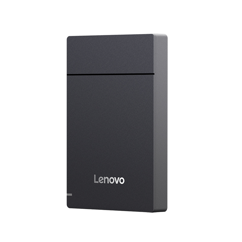 Lenovo mobile hard drive F308K is thin, light and portable