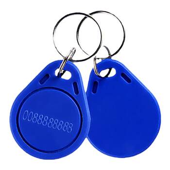 Smart community authorized attendance keychain card with free shipping