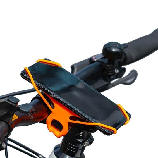Mountain bike and road bike mobile phone holder lightweight and high tensile strength