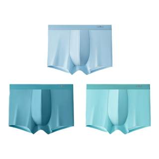 雅鹿男士内裤100%纯棉透气苦参抗菌裆四角裤衩平角短裤2025年春款