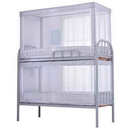 Mosquito net student dormitory is paved with a universal 0.9m single person 0.8 Dormitory living school transparent can retractable Mongolian bag
