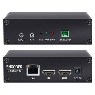 h.265电脑编码器 4K高清hdmi录屏器 Onvif转NVR 收银机 POE供电  webRTC/UDP/RTSP hdmi解码器 监控安防IPTV
