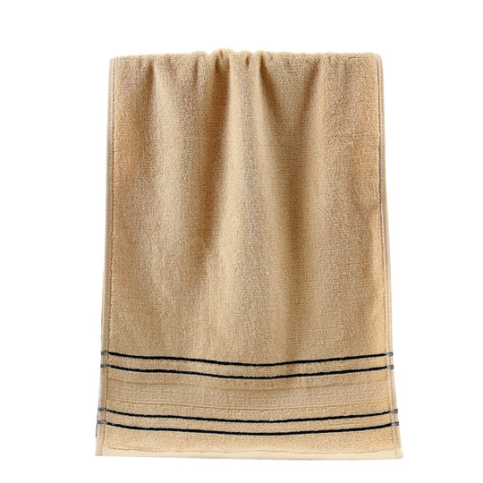 Towel pure cotton face wash adult soft absorbent embroidered LOGO men's household lint-free return gift face towel