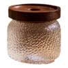 High borosilicate glass sealed nut tea sugar jar