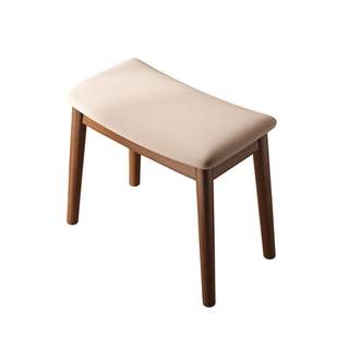 Samedream ankleidehocker, sattelhocker aus massivem holz