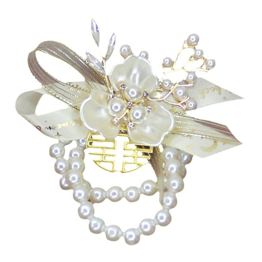 韩式小清新伴娘手腕花森系结婚礼姐妹团手环舞蹈表演超仙新娘手花