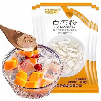 White jelly powder, ice powder, jelly powder, commercial household cloth jelly powder